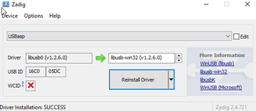 Flashing the U3S firmware