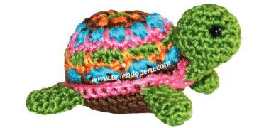 Cómo tejer una tortuga a crochet (amigurumi)