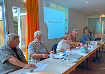 Mitgliederversammlung 2022 Wollspinnerei Blunck