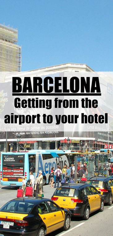 Barcelona has several options to get from the airport to your hotel. Read more at www.babycantravel.com/blog.