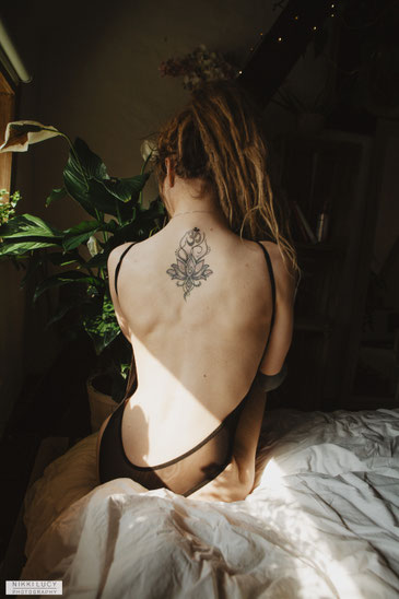 boudoir backtattoo gent fotograaf fotografie