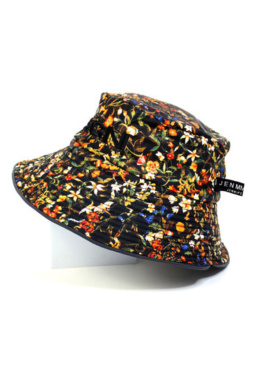flower patterned hat