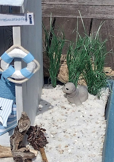 Miniatur Dünengras selber machen