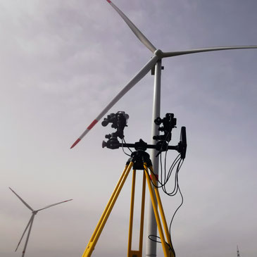 Laserbasierte Blattwinkelmessung und Rotoranalyse an einer Windkraftanlage zur Bewertung von Pitchwinkelabweichungen und Rotor-Unwuchten