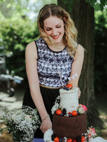 Die Vintage Hochzeitstorte