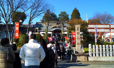 星田神社　初詣