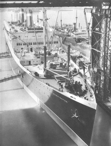 SS Washington in 1933