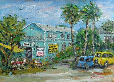 Beach Bites at Wabasso, Oil, 9x12, $ 300