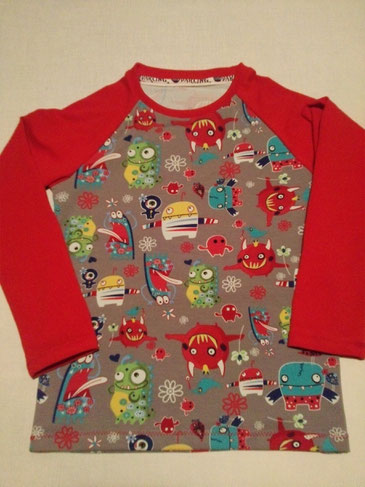 Monstershirt für die Schultüte