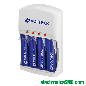 bateria AA AAA recargable volteck guatemala, bateria recargable, bateria AA recargable, cargador para bateria, guatemala, electronica, bateria AA 1300mah