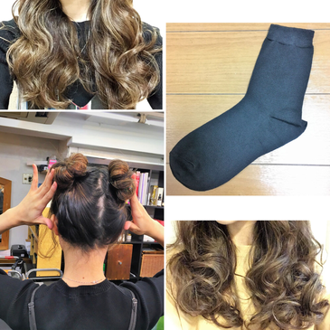 あなたの履いている靴下がヘアアレンジの役に立つ 知ってる 美容院 Yume Yui 夢結 あなたの履いている靴下がヘアアレンジの役に立つ 知ってる 美容院 Yume Yui 夢結