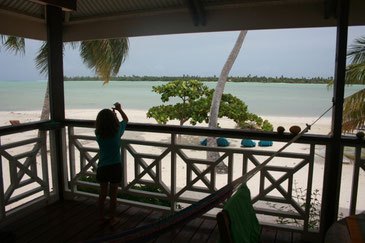 Depuis notre terrasse...