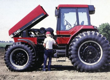 Case IH Magnum 7140 Details Motor