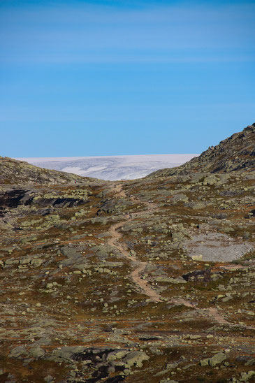 Weg zur Trolltunga