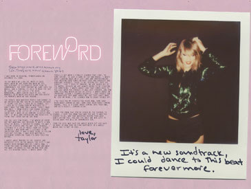 "1989" Foreword (Taylor Swift, 2014)
