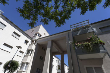 Gehobene Wohnkultur, zeitlos modern: Die Ebert-Siedlung in Ludwigshafen. Fotos: Stadt Ludwigshafen