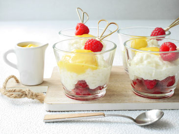 Milchreis mit Marillenmus