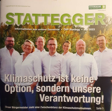 Titelblatt Stattegger © ÖVP Stattegg