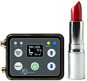 Lectrosonics DSSM waterproof IP57 digital transmitter tiny