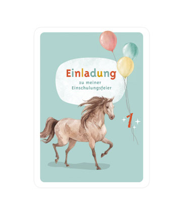 Einladungskarte Einschulung "Eule" lotti