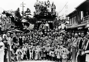 お祭りの様子　掛川市緑町