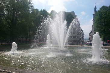 Brunnen auf der Karl Johan Gate