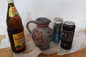 Heiligtum: Apfelwein, serviert im Bembel