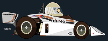 Vern Schuppan by Muneta & Cerracín