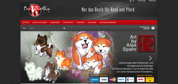 Japan Akita, Hund, Zucht, Hundezucht, Kinuhana Shop, Alexander Rupp, Nicole Casey, Plush Puppy, Show Leinen, Art by Ales Spahr, Dogpacer, Effektri