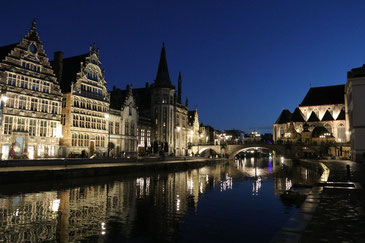 Gent bei Nacht © My own Travel - Niederlande & Belgien Genussreise