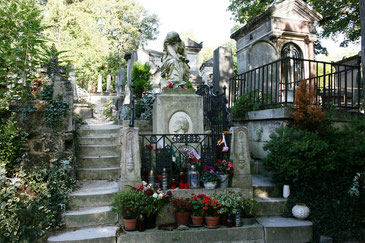 Friedhof Père Lachaise - Grab von Chopin