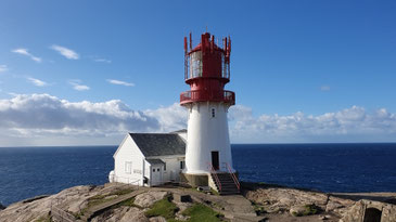 Lindesnes Leuchtturm, der südlichste Punkt Norwegens ©My own Travel