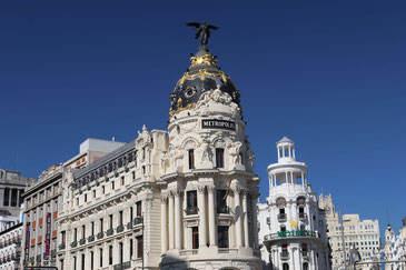 Gran Vía in Madrid - Individuelle Rundreise Madrid und Umgebung ©My own Travel