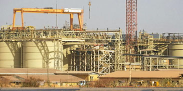 La mine d'or d'Essakane, près de Dori, dans le nord du Burkina Faso (image d'illustration).  AHMED OUOBA / AFP