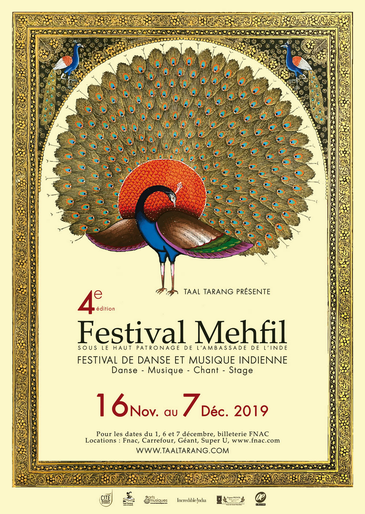 Poster Festival Mehfil 4ème édition 2019