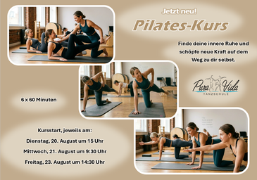 Neuer Pilates Kurs ab August