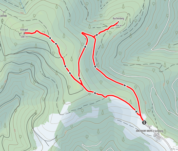Eiskogel, Buchenberg, Steinbach am Ziehberg, Almtal, Oberösterreich, Wandern
