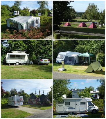 Camping municipal du Champ Passais - Domfront, Normandie, Orne