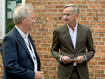 Stephan Reuß mit Bernhard Reemtsma