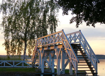 Weiße Brücke, Neustrelitz, Zierker See