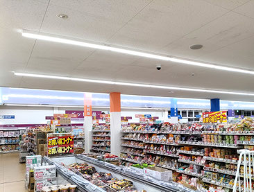 防カビ施工後の天井