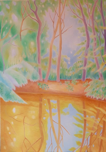 Wispern 50x70cm