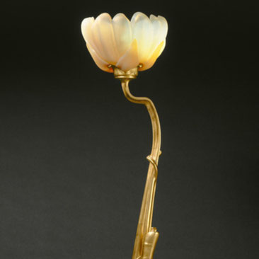 Lampe Nénuphar de la période Art Nouveau