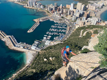 Klettern Costa Verde Spanien Calpe