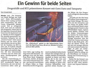 Mindener Tageblatt 14.10.2015