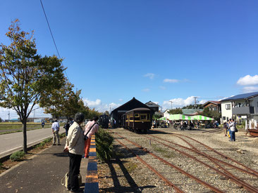 公開時の様子（10月のイベント時の例）