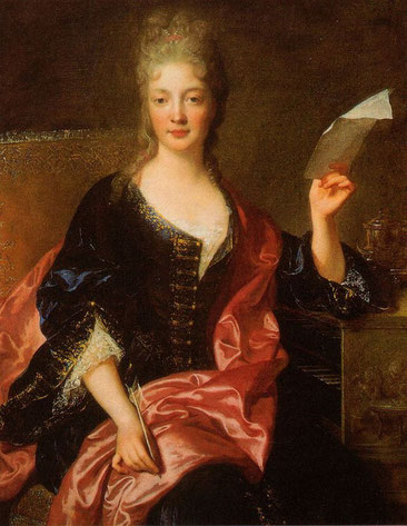 Elisabeth Jacquet de La Guerre, Porträt von Jean François de Troy