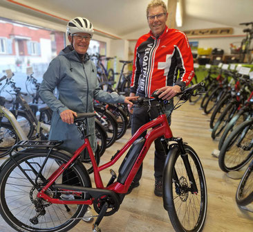 E-Bikes und E-Mountainbikes FLYER mieten und testen im E-Bike Center Veloatelier Wimmis bei Spiez