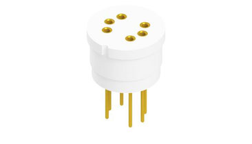 TF-56 | TO-5パッケージ トランジスタ用テフロンソケット 6ピン | Fischer Elektronik