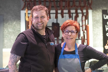Das Metzger-Team der Metzgerei Batz